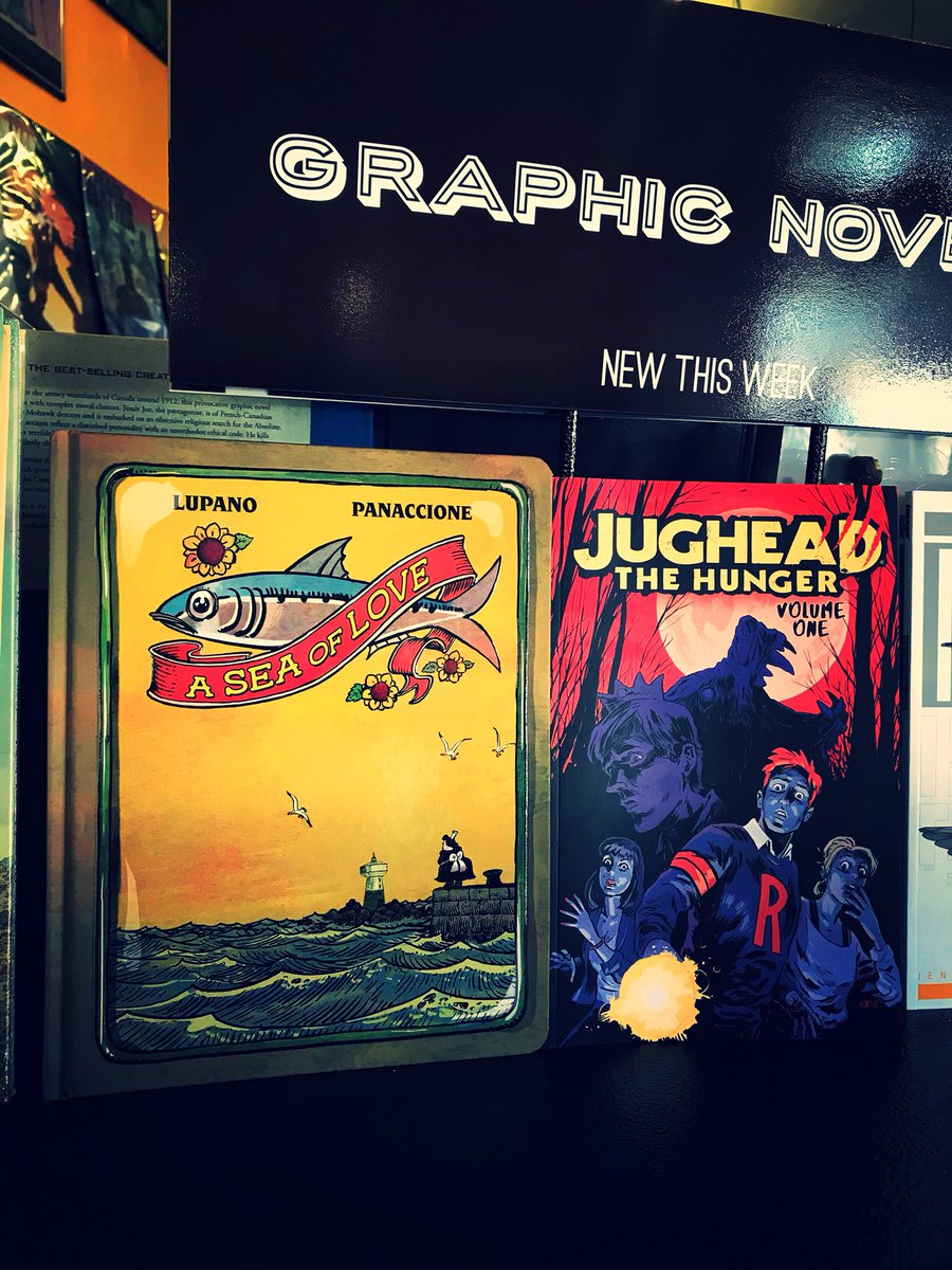 cosmicmonkey's tweet photo. What a great week for comics in Portland! #pdxhunt #newcomics #portland https://t.co/XHkvAs5gPB