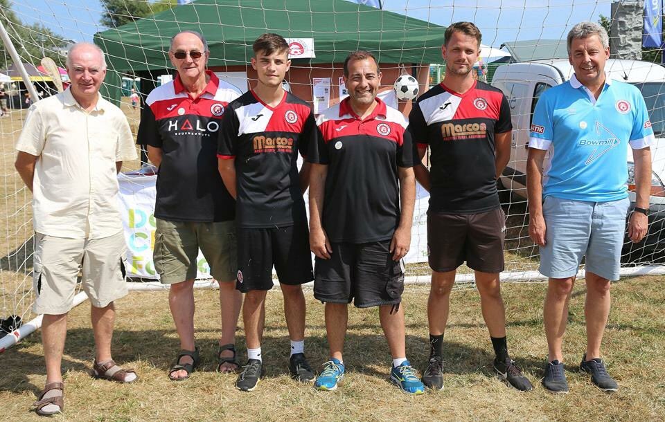 NickHutchings1's tweet photo. Great day doing “beat the goalie” at @SortedinDorset1 for @PooleTownFC and @The_DCF https://t.co/h67u6NPOMe