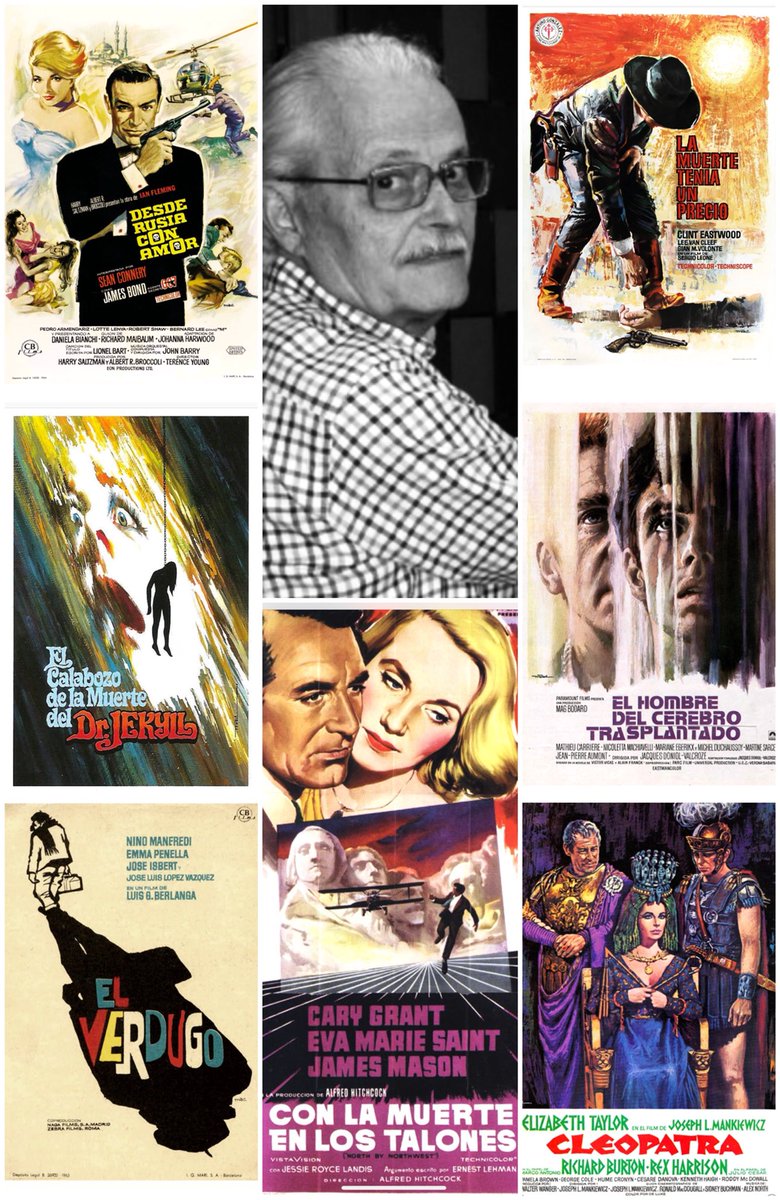 Falleció Mac, uno de los cartelistas de cine más legendarios que ha dado la industria del cine en España. Dibujó piezas míticas, auténticas obras maestras del arte de vender películas con una sola imagen. DEP.