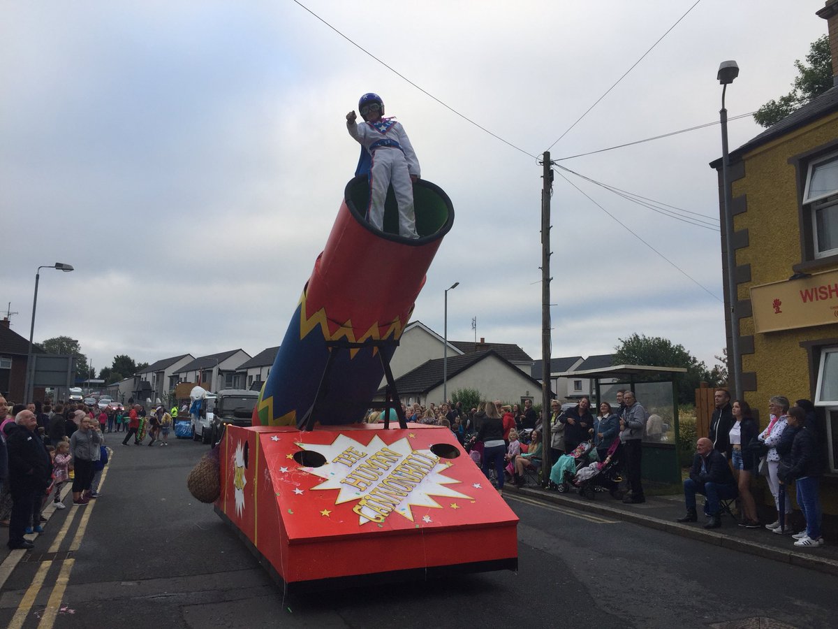 ballygowanpipe's tweet photo. Few pics from 
Portaferry Gala Float Parade- we’re delighted to have been involved this year again. https://t.co/9h0SDztcNU