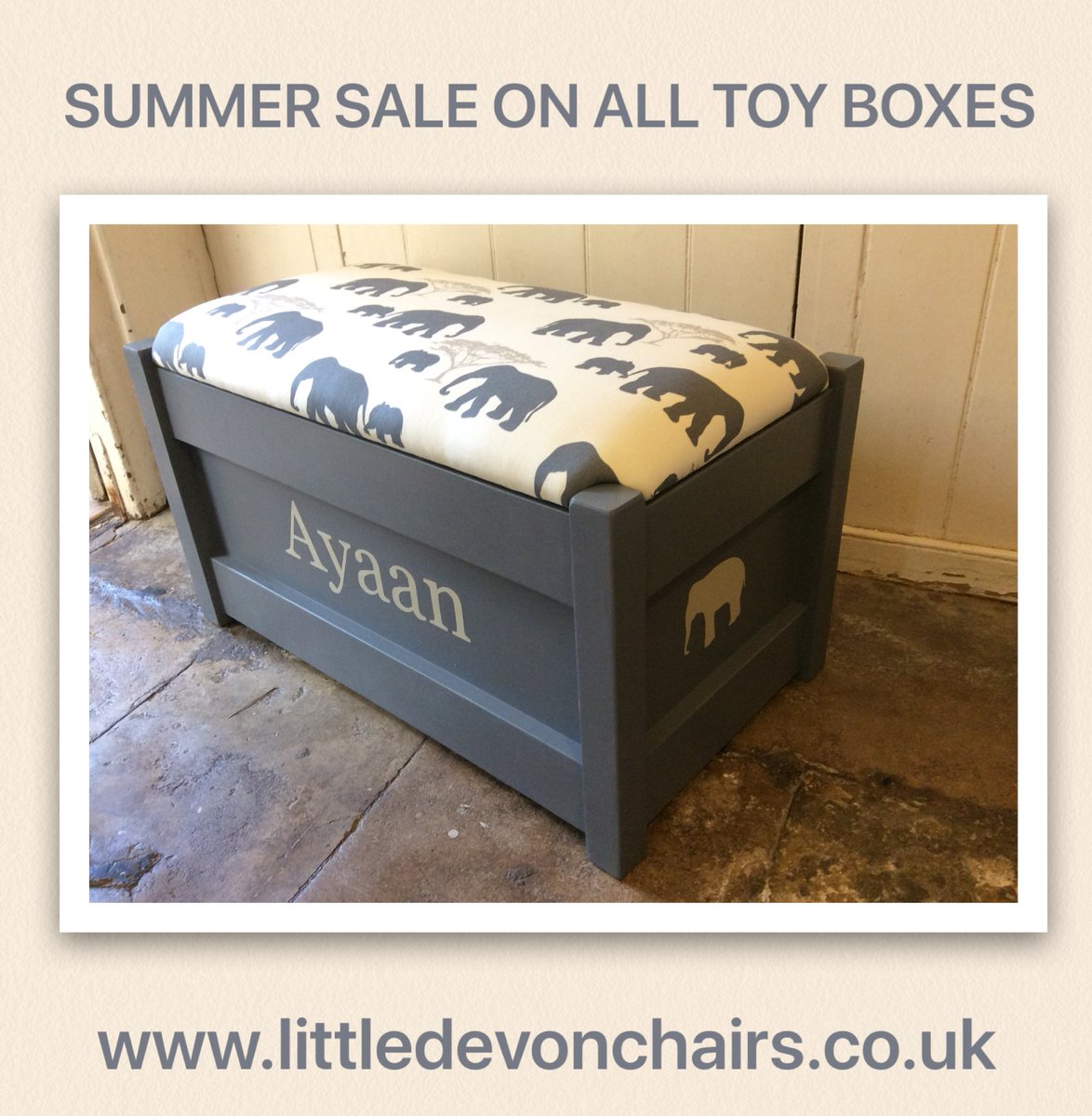 L_D_Chairs's tweet photo. Head over to our web (link in bio) 4 our #summersale #toyboxes #handmadegifts #personalisedgifts #personalisedtoybox #toybox #hmuk #loveukhandmade #handmadehour #devonhour  #thedevonnetwork #vipmums @VIPMums @Devon_Hour @thedevonnetwork @hmuk_shcl @HandmadeHour @LoveUKHandmade https://t.co/ZOyARZXsFb