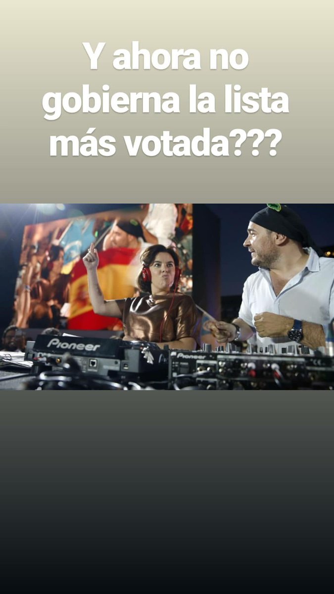 VictorBlanquez's tweet photo. Y ahora no gobierna la lista más votada?? https://t.co/V6Kj23ULIU