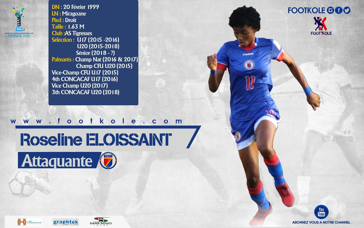 Footkole Auf Twitter Fhfhaiti Roseline Eloissaint Attaquante De La Selection U20 Fem Fifacom Fr Villesaintmalo Concacaf Fifawwc Fredjossinet Carelpedre Elodiewoock Lbfoff Clairegaillard2 Enlongetenlarge Daretoshine Footkole Alasoo