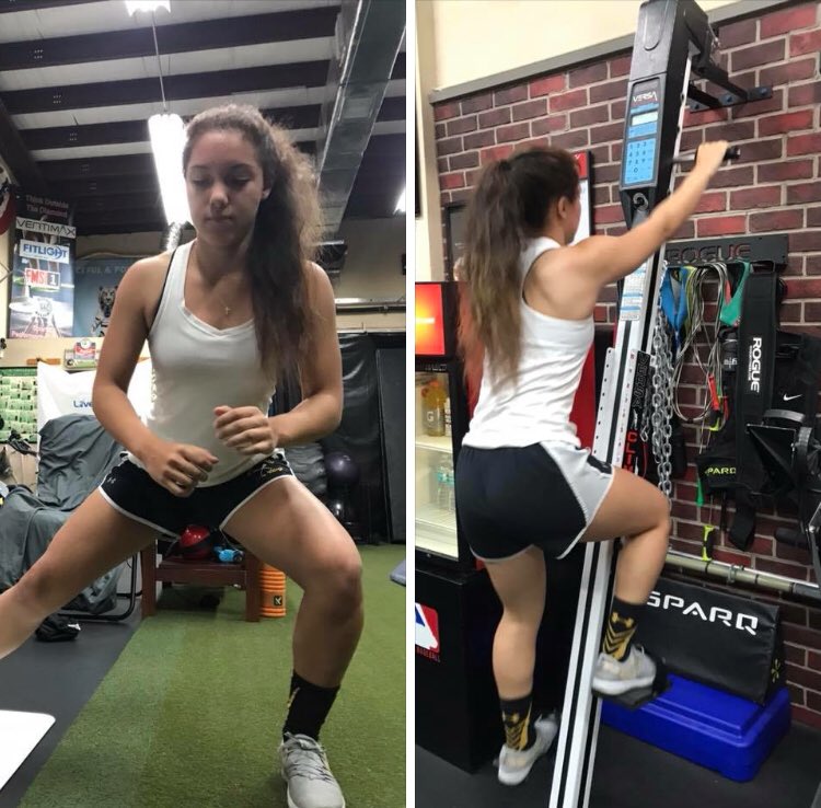 coachrick37's tweet image. Catie is finishing up at the @VersaClimber as we work on 10 second work 20 second recovery to mimic her game energy output. #swflbasketballtraining #quickness #basketballagility #basketballstrengthcoach #totdsp #naplesfl #swflfitness  #findyourstrength 🏀 @rezmatoo @dmreszel