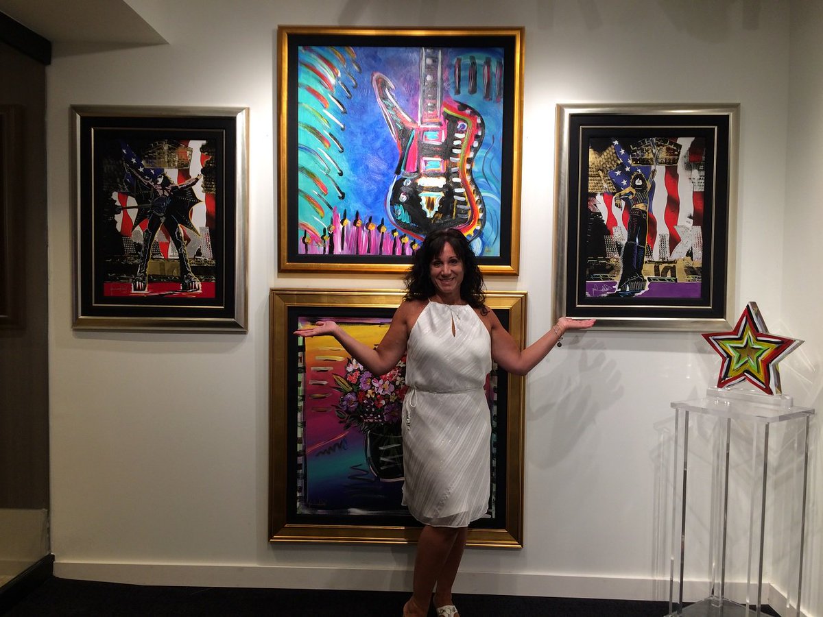 #KISSARMYROCKS! Thanks to Danna Curcio for sharing her photo with <a href="/PaulStanleyLive/">Paul Stanley</a>'s art at the new Wentworth Gallery <a href="/WGHardRockAC/">Wentworth Gallery-Hard Rock AC</a> in the <a href="/HardRockHCAC/">Hard Rock Atlantic City</a> Atlantic City.