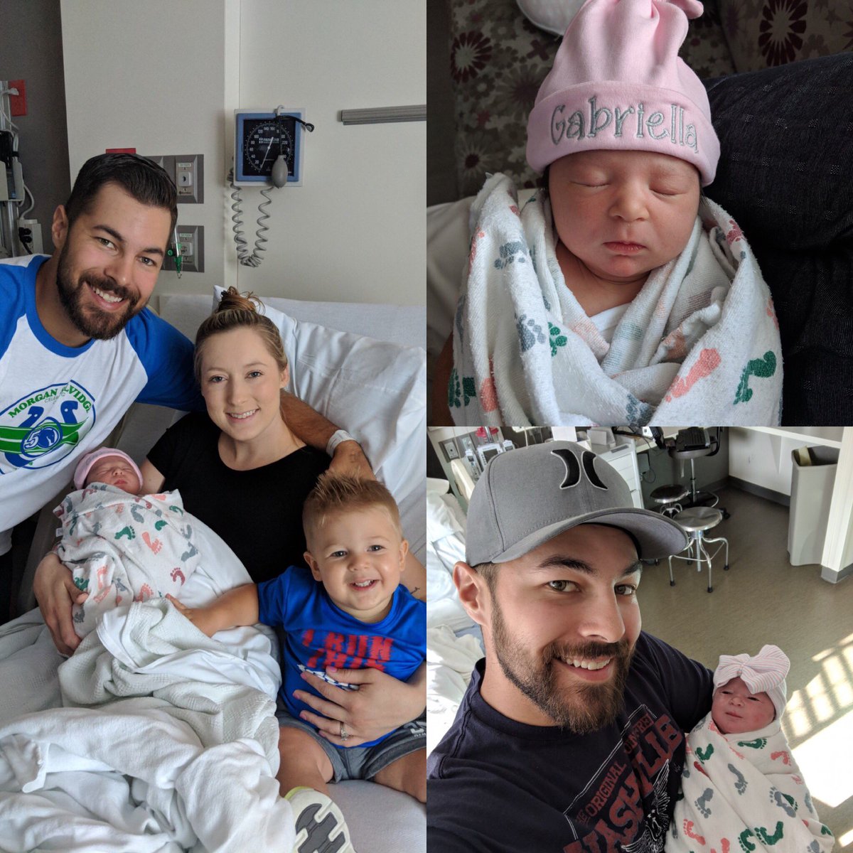 Welcome to our newest Stallion- Gabriella Borzillo!  Mama Gretchen and baby are doing well.  Brody and Dad are excited to have a little princess in the house!  Here are the specifics: 7lbs 6oz. 20.25inches long born at 4:27pm on 7/20/18