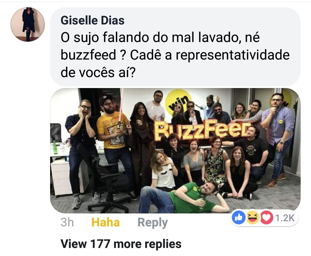odiodobem's tweet image. Quando a lacrada do @BuzzFeedBrasil não dá certo...
