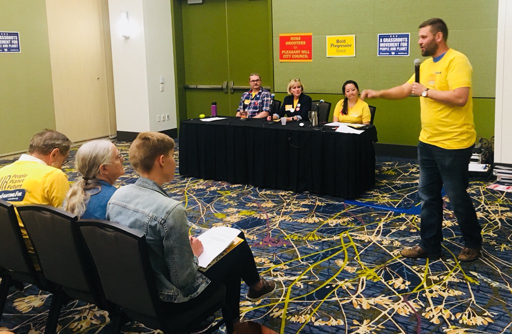 rbecker51's tweet photo. “We talk. We act. We get it done.” — @iowacci’s @Evan_Burger #worthfightingfor #peoplepower #cleanwaterfight #farmandfood https://t.co/isunQx8cpJ