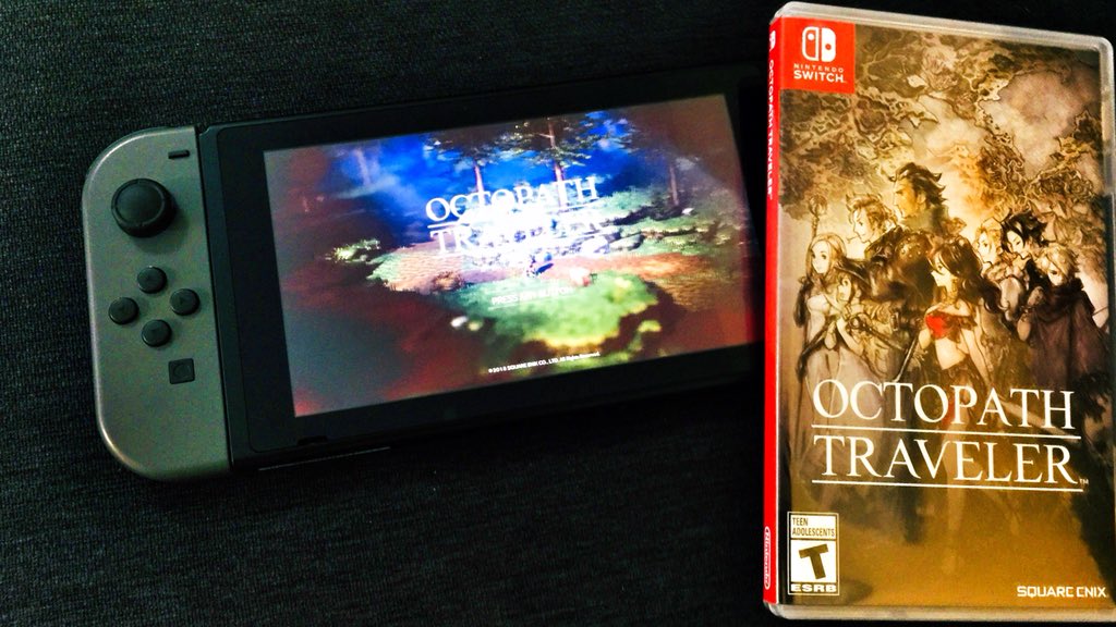 tommydesigns's tweet photo. Finally got my hands on a copy of #OctopathTraveler Thanks @SquareEnix @NintendoAmerica for an awesome game. https://t.co/vcJ7q0v8gm