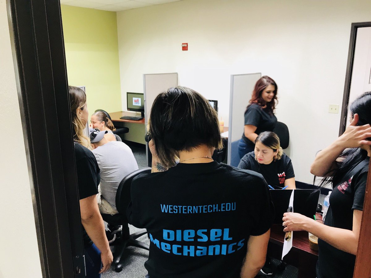 wtcep's tweet image. If you were not able to be here for our July 21st enrollment fair, be here next Saturday July 28! To register call 915-532-3737 #westerntech #theonlyone