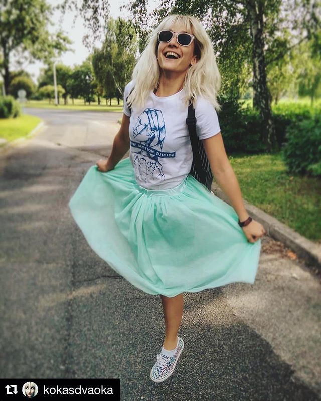 suicideslomo's tweet photo. Somebody’s lookin’ pretty sweet in our shirt 😊 @kokasdvaoka
But where’s the husband? #rainyday #summer #crazyweather #sunny #sister #happy #dance #jump #smile #raingoaway #zagreb #zenni #sillychat #bigsmile #childish #shirt #sms #slowmotionsuicide #merch #girl #sweet https://t.co/ZX6dnadDPw