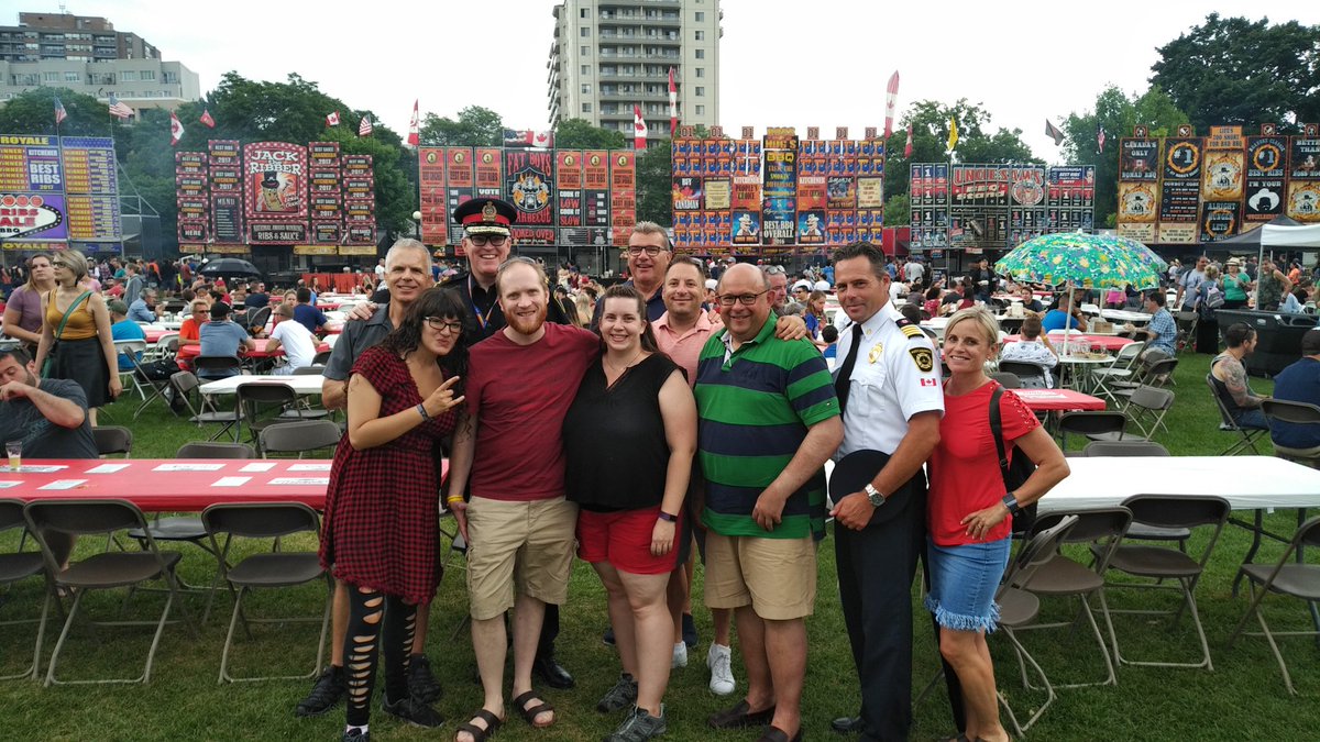 berryonline's tweet photo. Meet Brad and Jen! Brad's request of his bride for a wedding gift was to get to be a VIP judge for @Impact_Events #KWRibfest! When Jen contacted organizer Guy Exley, the answer was a quick yes! Proof that the way to a guy's heart is through his stomach! #RibfestLoveStory #DTKlove https://t.co/SDMCijmP2P