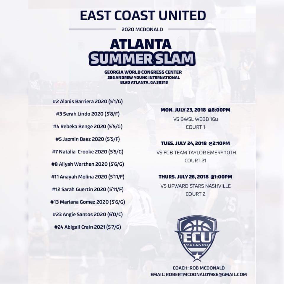 Coaches, please check out <a href="/NLIScouting/">NLI Scouting</a> athlete 2020 <a href="/AnayahMolina/">Nayah 🤩</a> playing for ECU in Atlanta! 5’11” big guard that can shoot the 3! <a href="/chrishuntscout/">Chris Hunt</a> #NLI #Beidentified #Berecruited