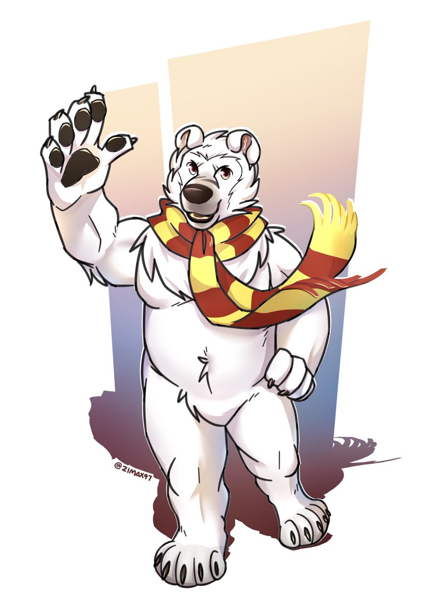 Free art again! This time is for the handsome polar creature <a href="/Garrodor/">Garrodor / ガロドール</a> !😆😆
Wish I’ve got some improvements:/
#furryfandom #Furries #furryart
