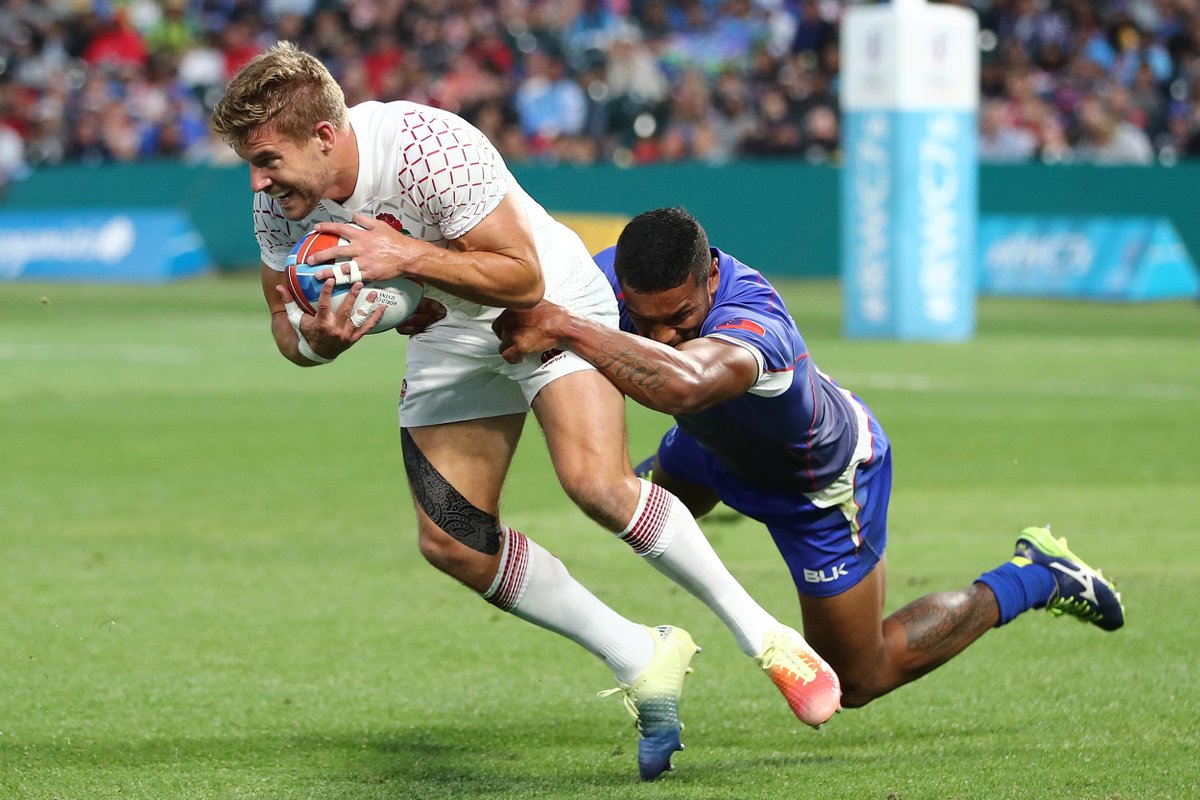 EnglandRugby's tweet photo. A moment of magic from @TBobbyMitchell and total desire by @Philip__Burgess helps England stun hosts United States.

Read how England progressed through to the last four of #RWC7s 

More: ➡️ https://t.co/w7DYs0FflU https://t.co/VMC5FriDHz