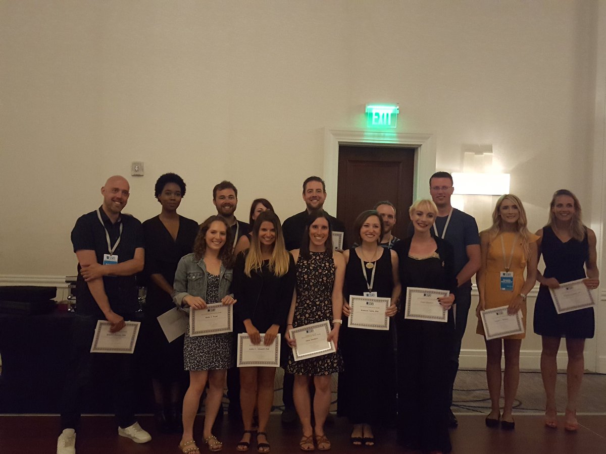 SSIBsociety's tweet photo. Congratulations, New Investigator Travel Award winners! Remember these faces, we can't wait to see what they do next! #ssib2018 https://t.co/T90HDUVUMH