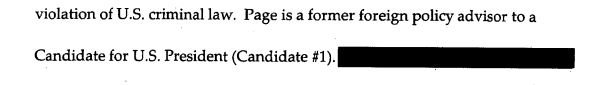 TheChrisSuprun's tweet image. THANK GOD @realDonaldTrump brought up the #NFL and Kneeling issue again on Friday.

I am confident it had nothing to do with Maria Butina or @carterwpage or @carterwpage and his #FISAMemo.

PS How many presidential campaigns were you &quot;advising&quot; on FORPOL?

assets.documentcloud.org/documents/4614…