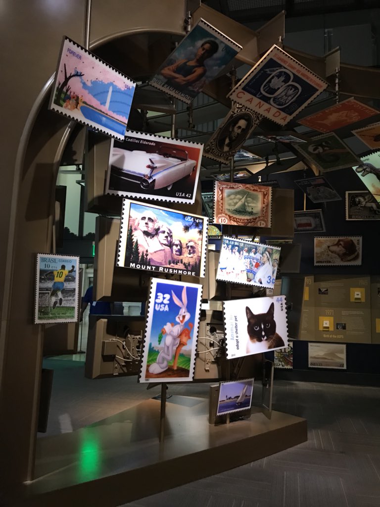 jobphillips's tweet photo. The history of mail delivery and the dangers involved with mail were all well explained and displayed. Very nice!! #CSPANFellow https://t.co/Cgw2IriXxQ