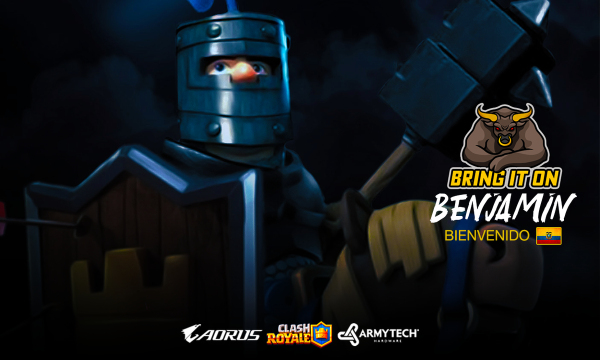 [#BIOCR👑]
· ¡Siguen los anuncios! Promesa internacional e integrante de la <a href="/SEcuadorCR/">Selección Ecuador CR</a> con pasado en Magic Superiority y Royale Argento. Sumamente contentos de poder acompañarlo en su crecimiento ¡Bienvenido @Benjamin99_CR!