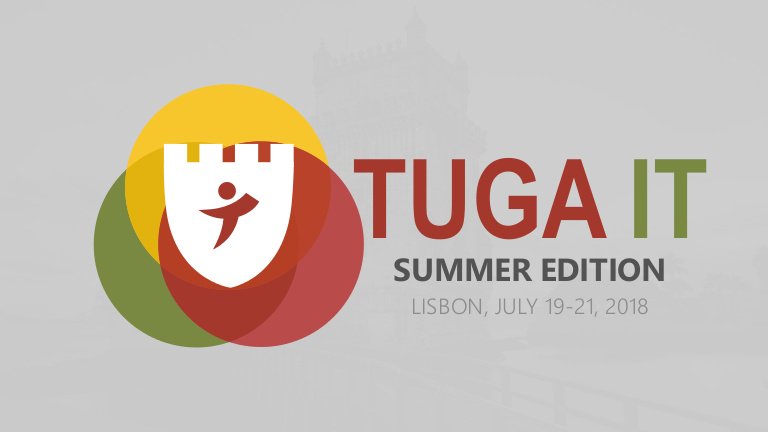 PauloMorgado's tweet photo. >  Tuga IT 2018 Summer Edition - The Future of C# https://t.co/erEW1yIHGS https://t.co/ZCmDjEJqTq