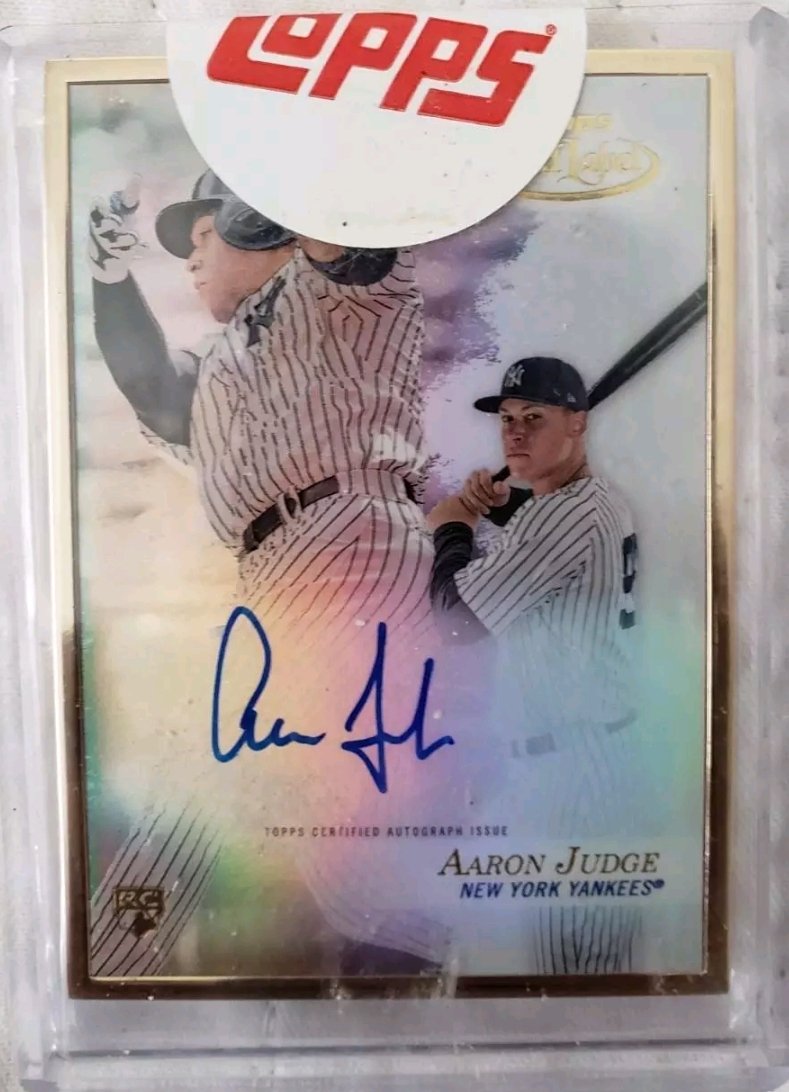 5K_Collectibles's tweet photo. PROMO GIVEAWAYS
#DEVERS &amp; #ANDUJAR INCEPTION AUTOS

FILL &amp; RAZZ 2NIGHT

AARON #JUDGE GOLD FRAMED AUTO $25 PER
ONLY 5 LEFT

#DEVERS RC AUTO #1/31
$7 PER
8  Spots 

#BENNINTENDI #D/150 PSA MINT
$12 PER
8 SPOTS LEFT

#FRAZIER GOLD RC AUTO
$6 PER
6 SPOTS LEFT

5 FREE AUTOS + PROMOS https://t.co/SMBWm7ZtAH