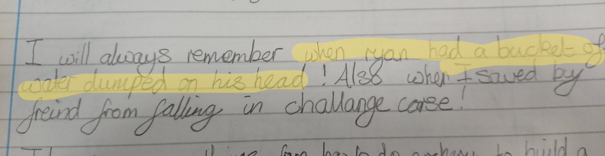 RyanTritton's tweet image. Reading letters young people send to us. @WoodrowHH and found this. I remember it too...