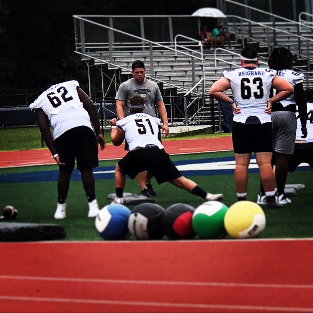Good day at the Charelston Southern University football camp🏈🤟🏽