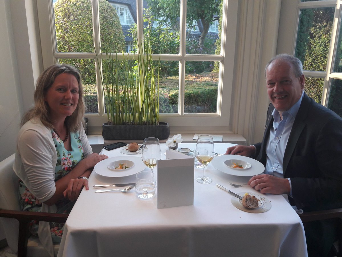 EdwinvdHaar's tweet image. @InterScaldes: culinary heaven, what a great evening, with my love @dh_floor