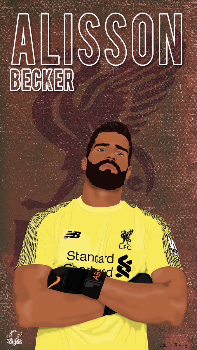 Lockscreen Alisson Becker Wallpaper