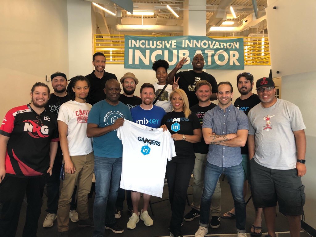 CapUnderground1's tweet photo. Best group of people in the #DMV. Everyone here has a vision to grow eSports and or Gaming and it’s been an awesome journey learning from all of them. 🥂 Here’s to the future. @In3DC @GameGymEsports @MicrosoftStore @EsportsFairPlay 
#dmvgamers #esports https://t.co/sAhWLxXfGb