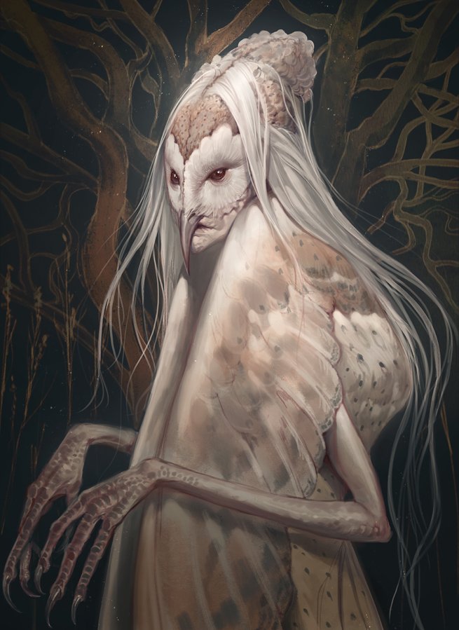 5. Pale, bone hues give the creature an unsettling atmosphere, despite the ...