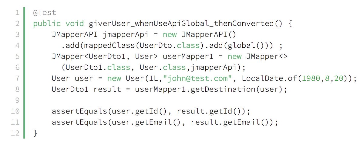 java's tweet image. Explore JMapper – a fast and easy to use mapping framework. @baeldung
baeldung.com/jmapper