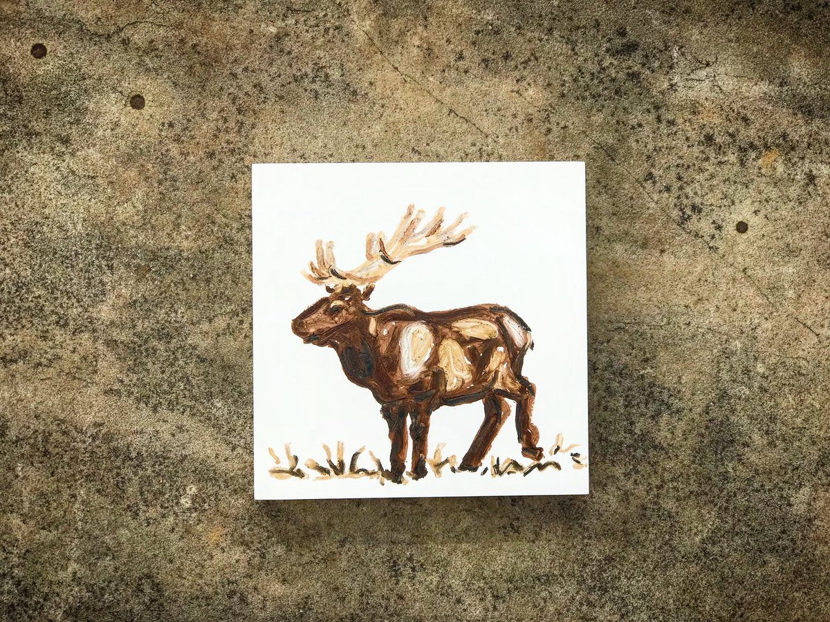 Lindsey_Malone_'s tweet photo. We took a trek up Old Fall River Road at RMNP and came upon this majestic elk. No happier way to spend a day than in the great outdoors and no better way to remember it!
#Elk #ElkPainting #EstesPark #RockyMountainNationalPark #RMNP #OldFallRiverRoad #Art #Artist #ColoradoArt 🦌 https://t.co/FMza1L8yo2