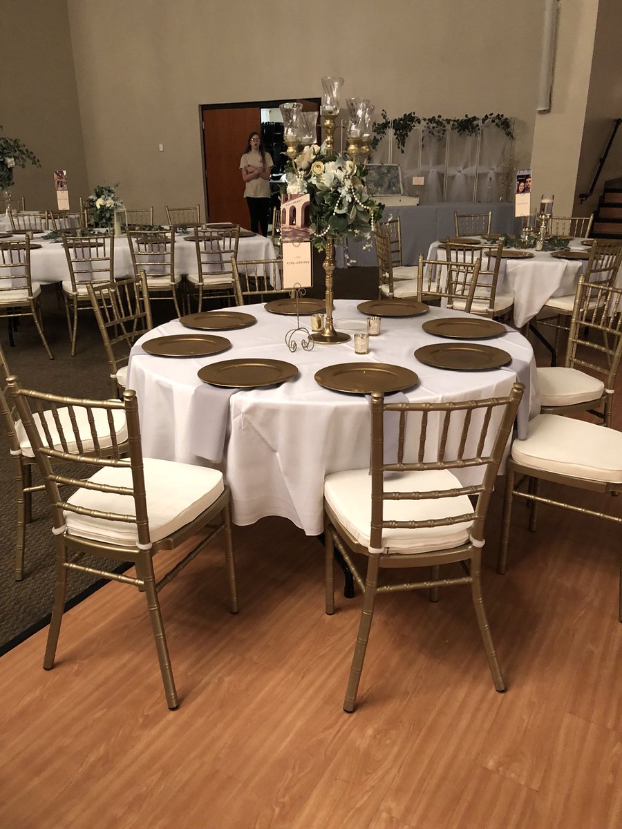Reliable Tent Rental On Twitter Our Gold Chiavari Chairs For A