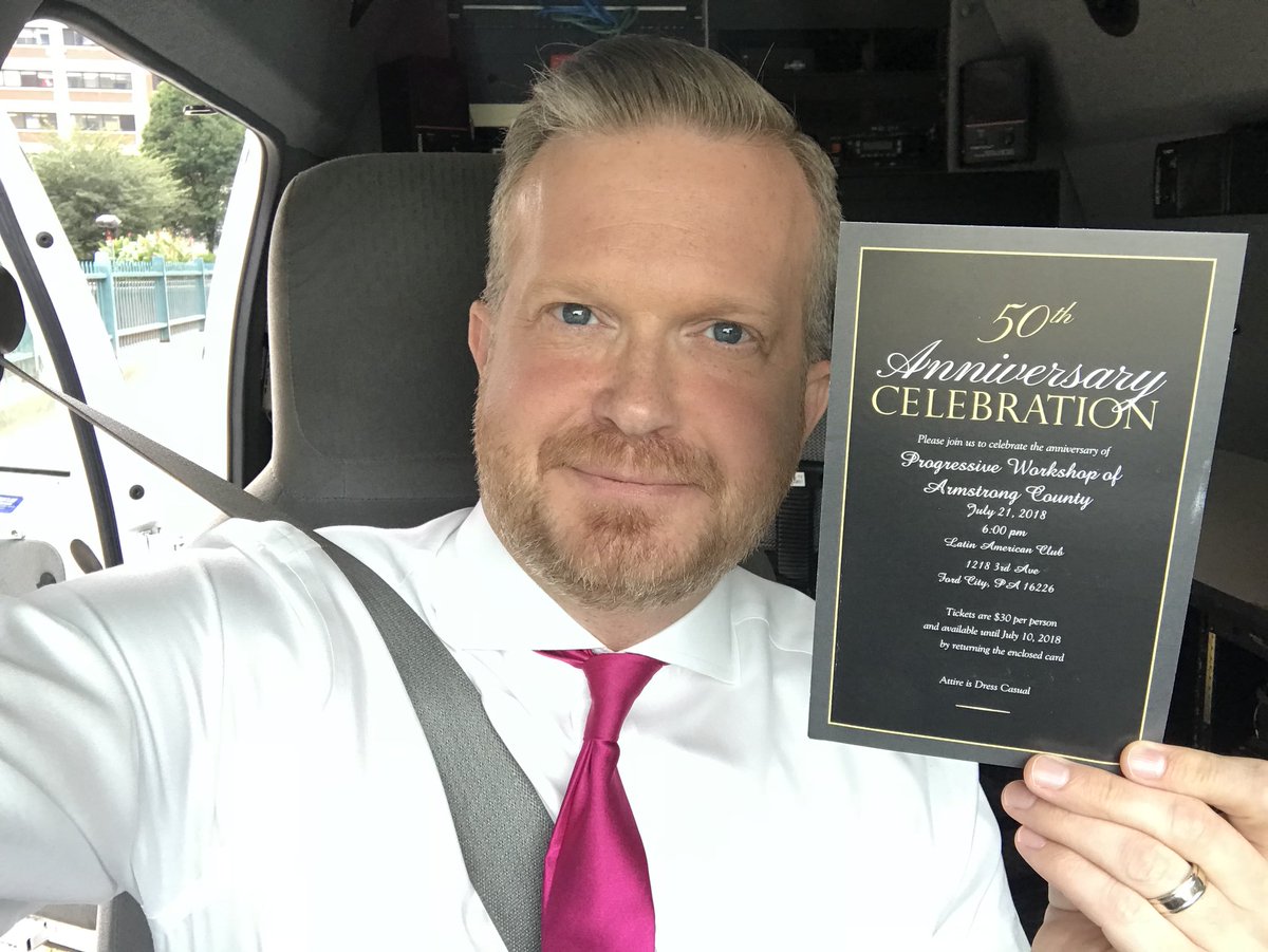 DavidHighfield's tweet photo. Congratulations to the #ProgressiveWorkshop of Armstrong County for 50 years of making a difference! They teach job skills to people with disabilities. Wish I could be there to celebrate! #FordCity #Kittanning https://t.co/ONGk1Qr8DZ