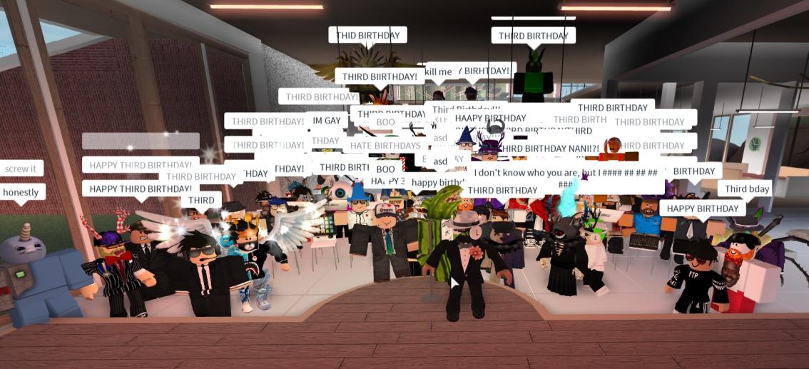 Hidden Developers On Twitter Hello Today Is Hidden Developers 3rd Birthday And We Thank You For Being Part Of The Community And If You Came To Our Celebration Today If You Are - hidden developers discord roblox