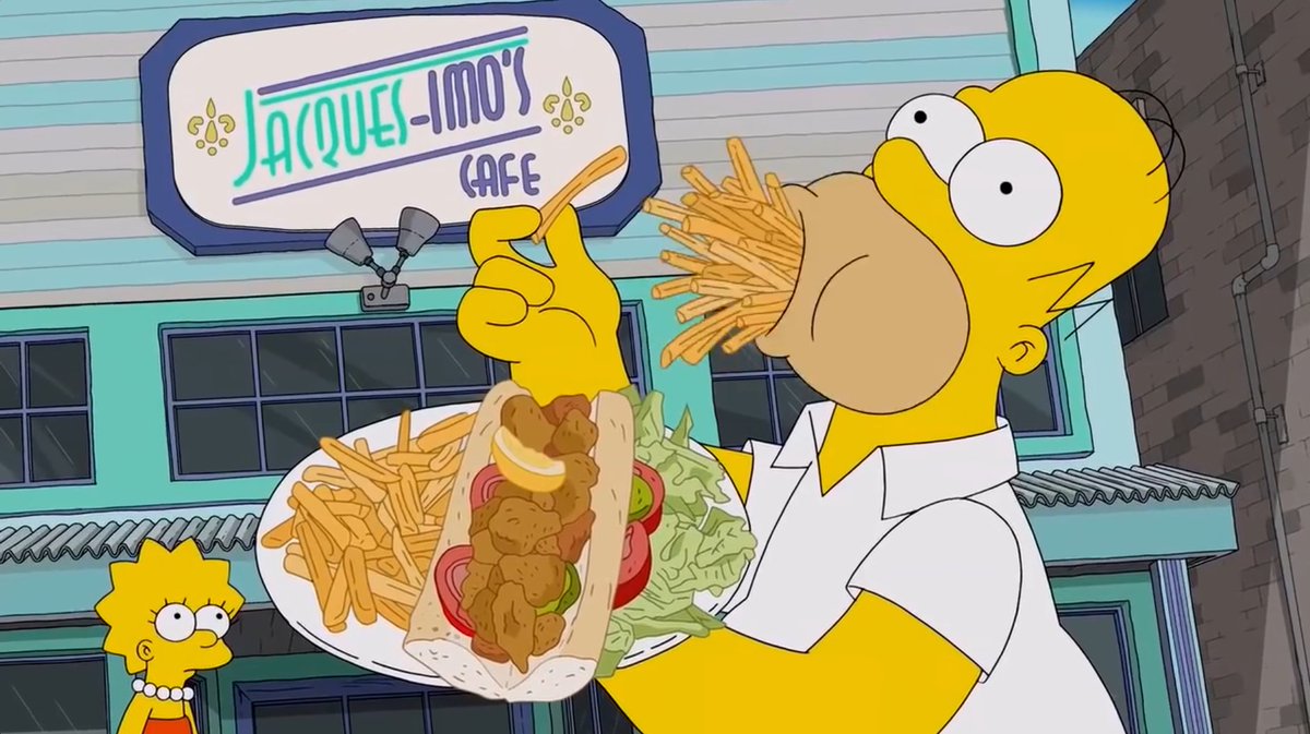 When you go HAM on cheat day... ????? (Clip from The Simpsons "Homer