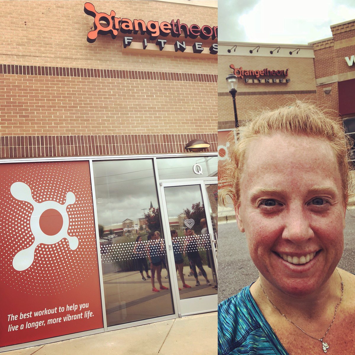 NancyAbrams1109's tweet photo. First workout at the BRAND NEW @orangetheory Frederick and I LOVE it! 22 splat point morning!
But did you die? Nope.... keep burning! So happy OTF is now in Frederick!!!🍊😊🏃🏼‍♀️💪🏻❤️🍊❤️🍊#1000xMoreLife #OTFFrederick #KeepBurning https://t.co/vh1kB40vmn