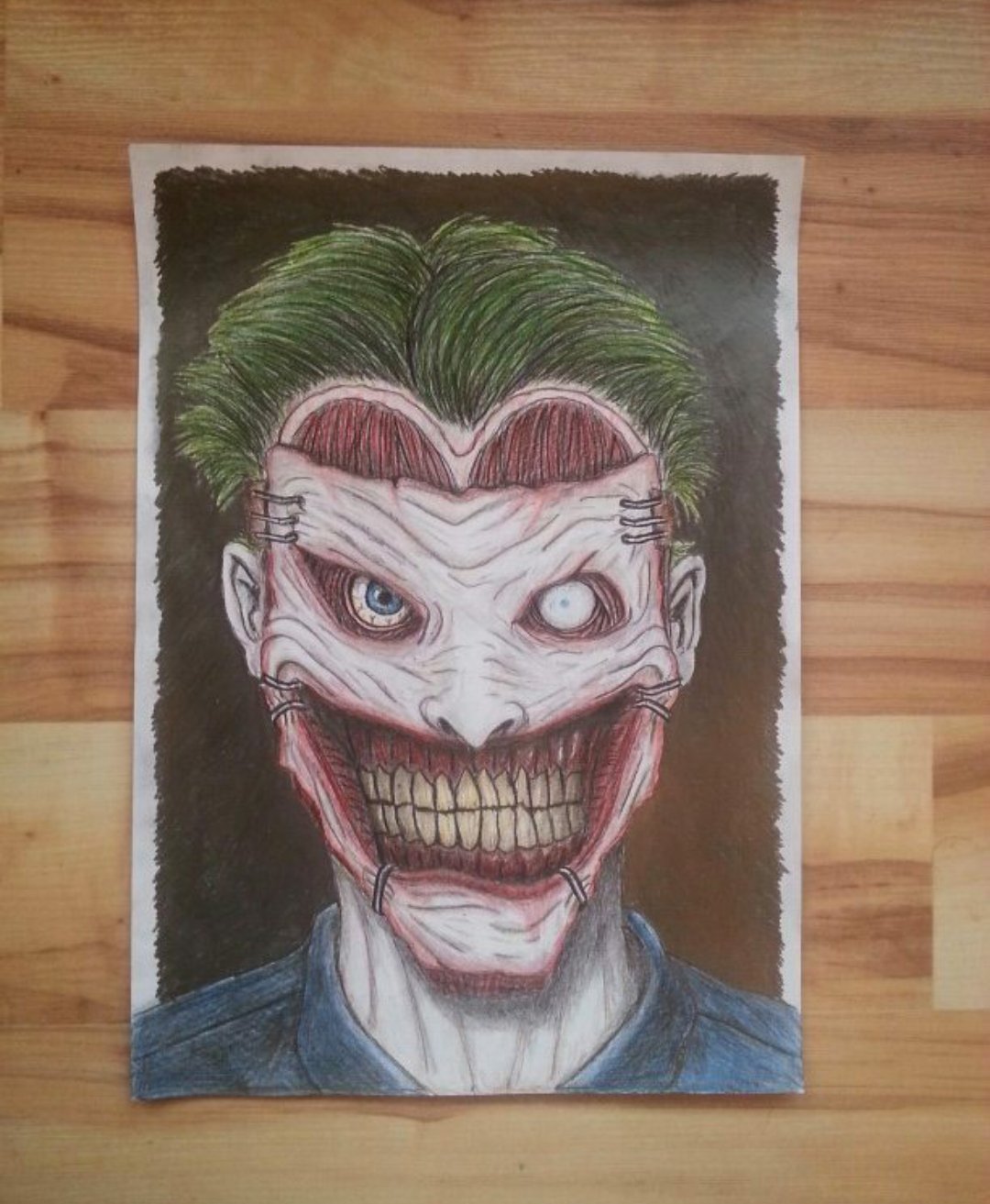 Drawings Of The Joker And Batman