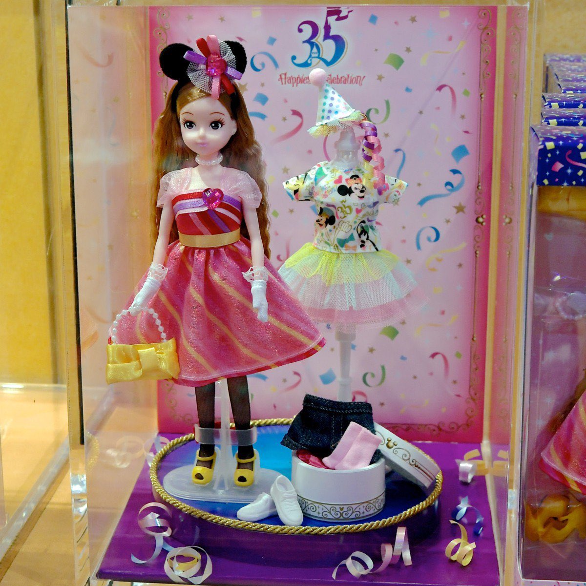 ディズニーリゾート　ファッションドール 35周年バージョンが登場！ 東京ディズニーリゾート ファッションドール