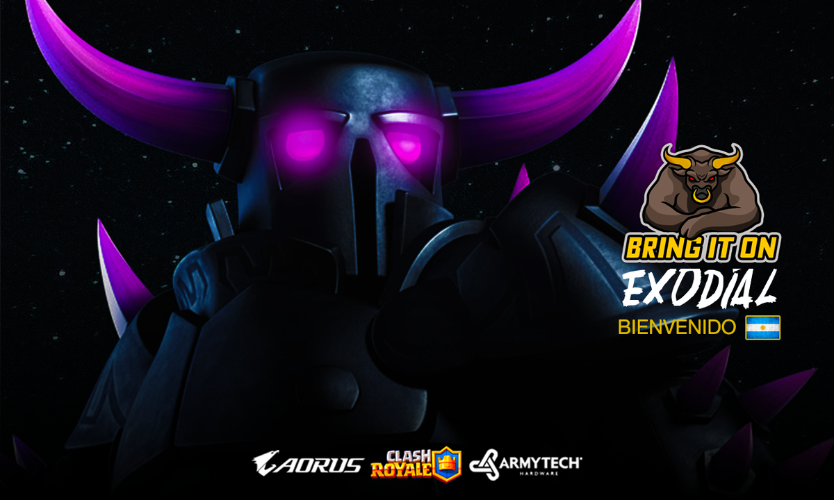 [#BIOCR👑]
· ¡Llegan los fichajes! Jugador argentino de talento innato y de gran ambición, un potenciador para el equipo de cara a los objetivos planteados en el año. Nos complace anunciar la incorporación oficial de <a href="/Exodial0/">Exødial</a> al equipo competitivo de Clash Royale.