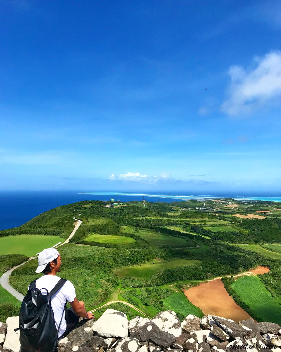 Omaturisan Twitterren 久米島で一番高い場所 宇江城城跡 うえぐすくじょうあと 一番奥に見えるのが久米島で有名な砂浜だけの無人島 はての浜 𓆉 沖縄 Okinawa 久米島 Kumejima 宇江城城跡 ダイビング スキンダイビング Is T Co Rd2dtjmqgc