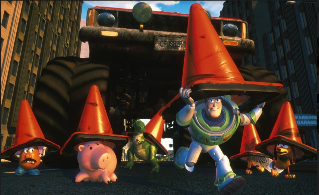 Freeform on X: Why did the toys cross the road? To get to the evil  kidnapper dressed as a chicken on the other side. #ToyStory2 #FUNDAY   / X