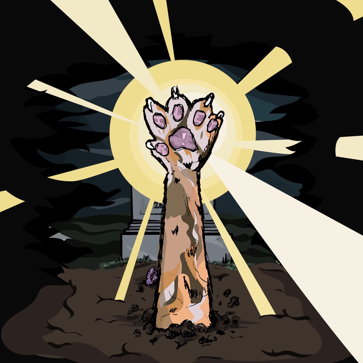 quick announcement: Sine Cura is not breaking up, just makin' some moves. long story short we changed our name to RILEY! and the last ever Sine Cura show will be held at Sophomore Slump Fest and we also have a new music vid comin out tomorrow 🐈 (facebook.com/26230243389964…)