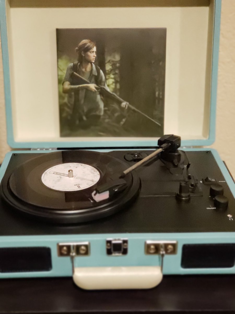 realnerdspice's tweet photo. Listening to the amazingly emotional Last of Us Part 2 vinyl. The gameplay trailer at #e32018 was probably our favorite things shown at the #playstation press conference.
#lastofus #lastofuspart2 #lastofus2 #naughtydog @Naughty_Dog #ps4 #greatnessawaits #ellie #joel #nerdspice https://t.co/l8BbNLx5W1