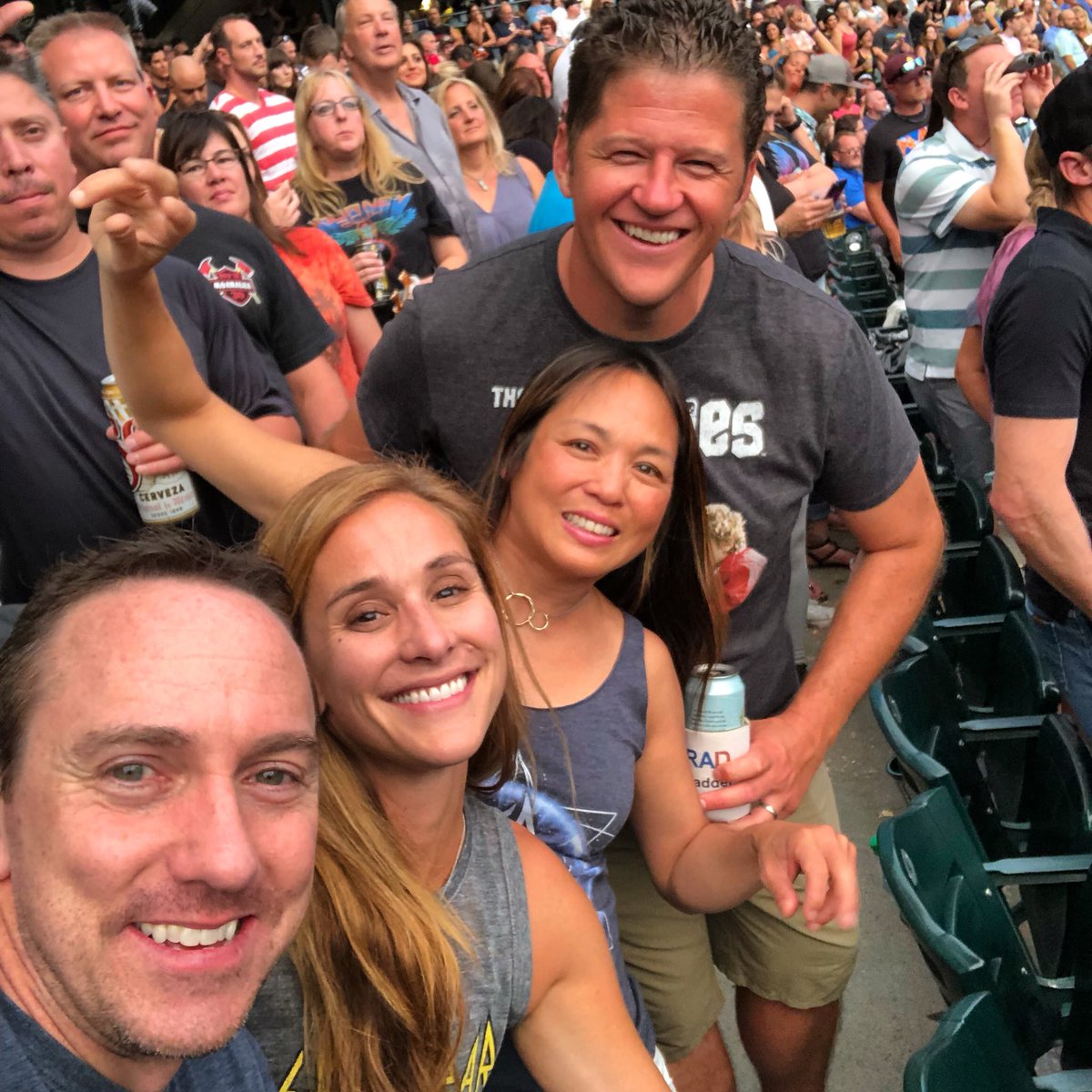 karagoucher's tweet image. Well we rocked out tonight. Thanks Journey and Def Leppard for an awesome night! #hadtobethere 💥