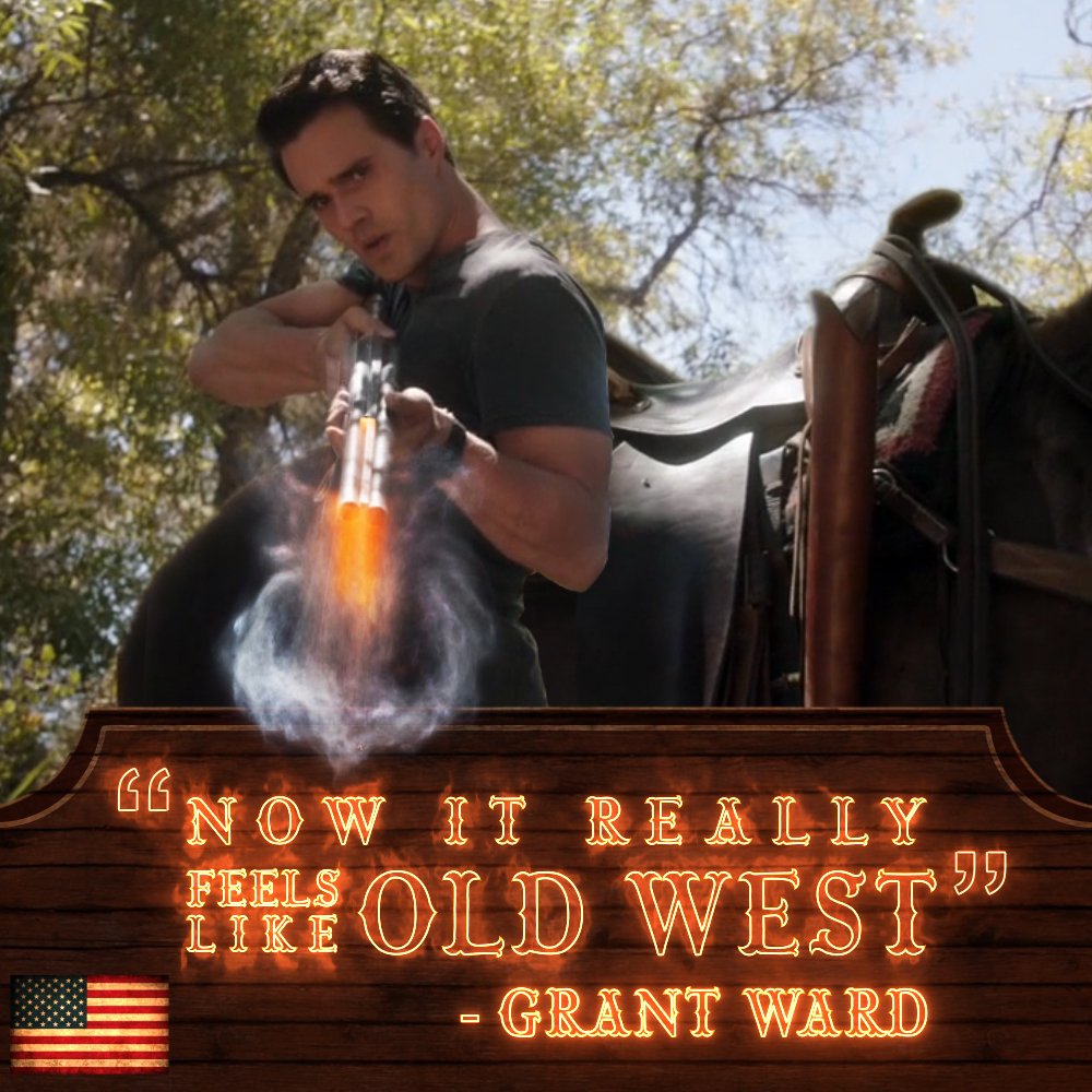 AL1776's tweet photo. #StandWithWard #GrantWard #Marvel #WildWest https://t.co/VvECMmf3Te