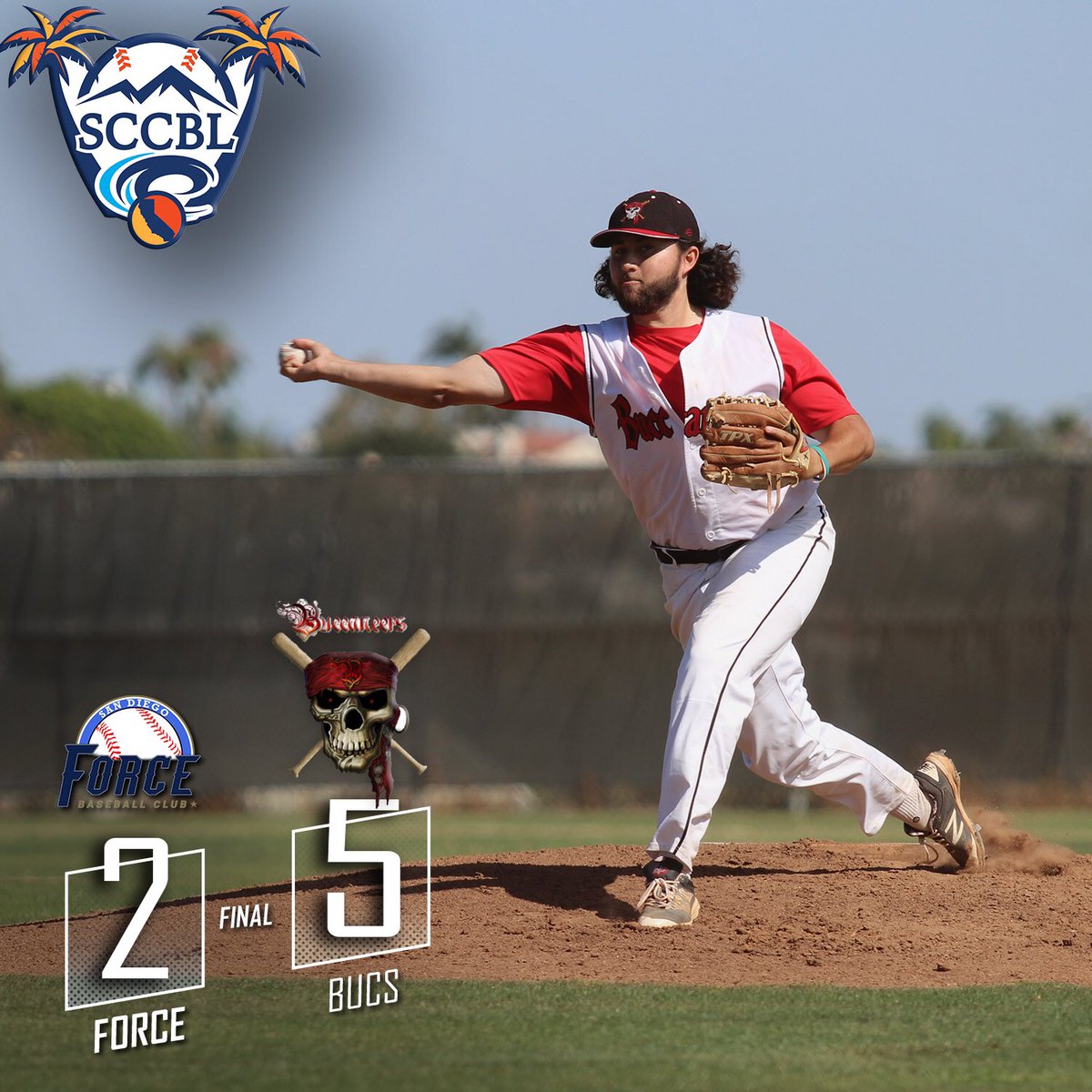 SCCBL (@sccbl) on Twitter photo Peter Eitapence held the <a href="/sdforcebaseball/">San Diego Force</a> offense to just 2 runs over 5 solid innings to earn the W and help the <a href="/IVBaseball/">InlandValleyBaseball</a> Bucs even the championship series at 1-1! ☀️⚾️ Peter Eitapence held the <a href="/sdforcebaseball/">San Diego Force</a> offense to just 2 runs over 5 solid innings to earn the W and help the <a href="/IVBaseball/">InlandValleyBaseball</a> Bucs even the championship series at 1-1! ☀️⚾️