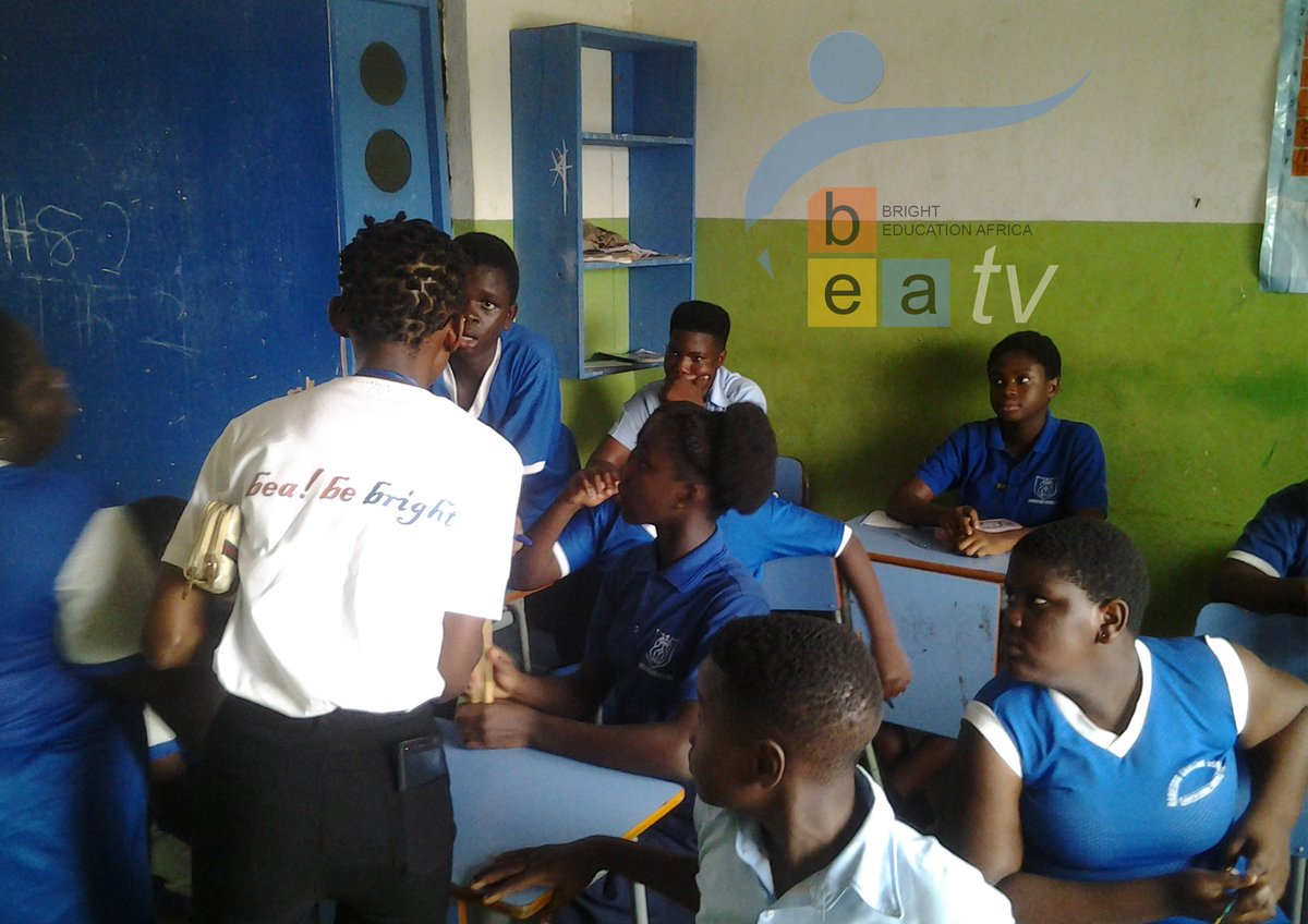 Beatvghana's tweet photo. Getting interactive with these teens indeed sparks up great ideas and topical issues relating to education and society..#Career and edutainment #beatv #schooltour https://t.co/TRVq0wtl0v