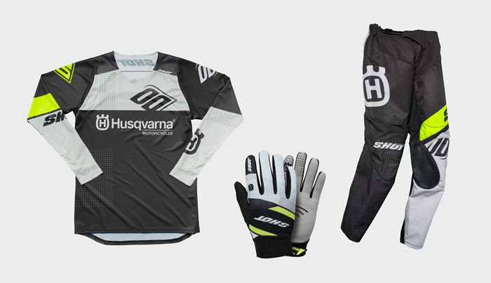 Husqvarna Motorcycles are proud to announce the availability of the  official HUSQVARNA MOTORCYCLES REPLICA FLASH COLLECTION 2019 by SHOT – a  comprehensive line-up of premium-quality offroad riding gear  husqvarna-motorcycles.com/news/int/shot-…